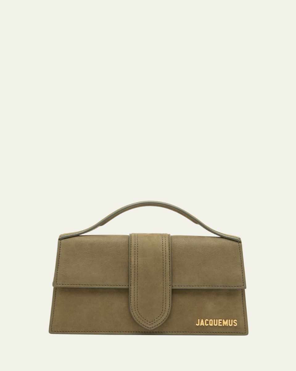 Le Grand Bambino Nubuck Crossbody Flap Bag